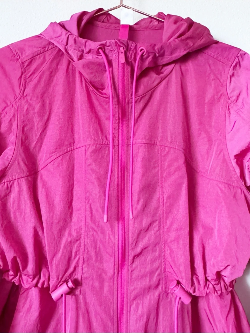 Lululemon Drawstring Water-Resistant Hooded Jacket- Passionate